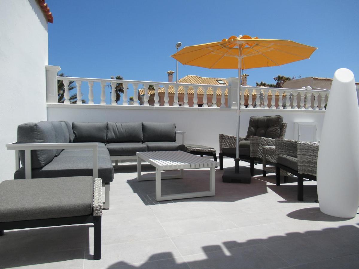 Las Rosas By Rentmedano Stunning Luxury Chocolate Box Villa With Private Heated Pool & Wifi El Medano  Exterior photo